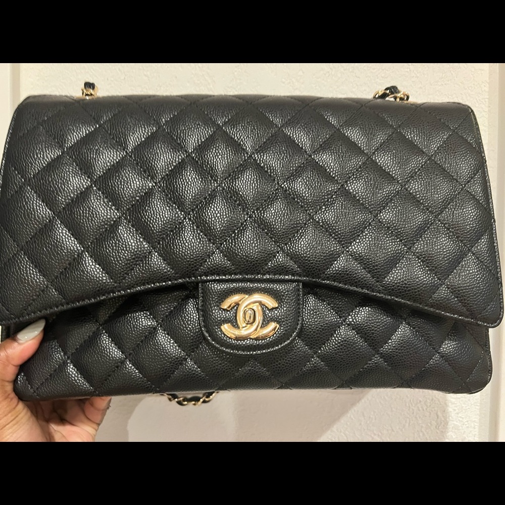 Inspired maxi flap bag